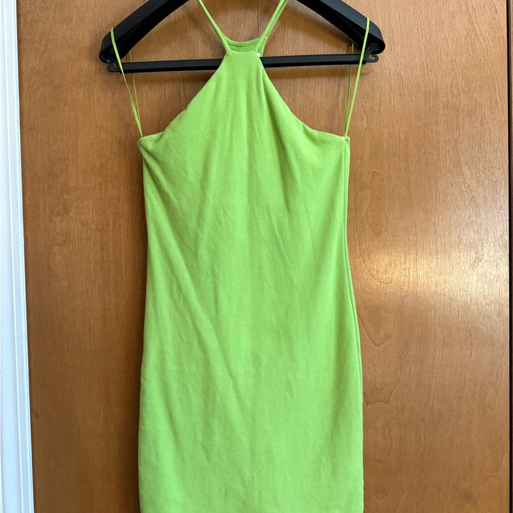 Zara Green Bodycon Dress